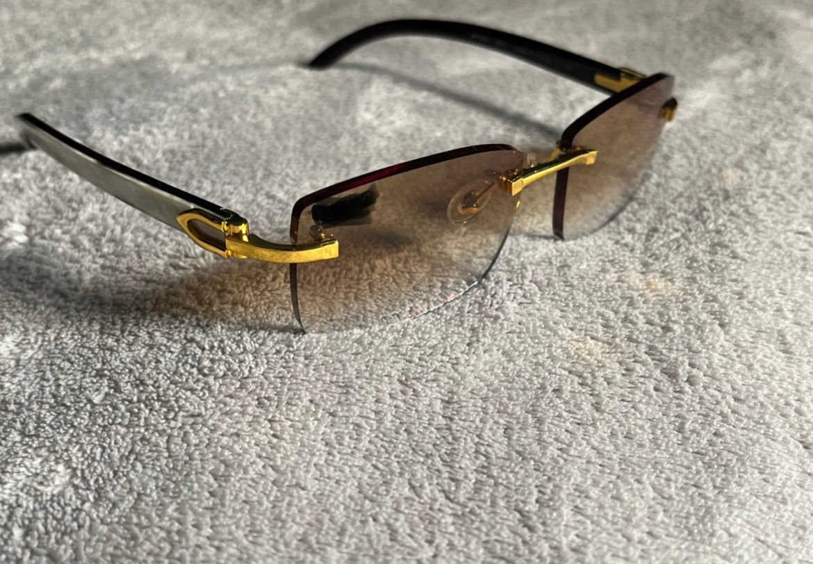 BUFFALO HORN C GLASSES